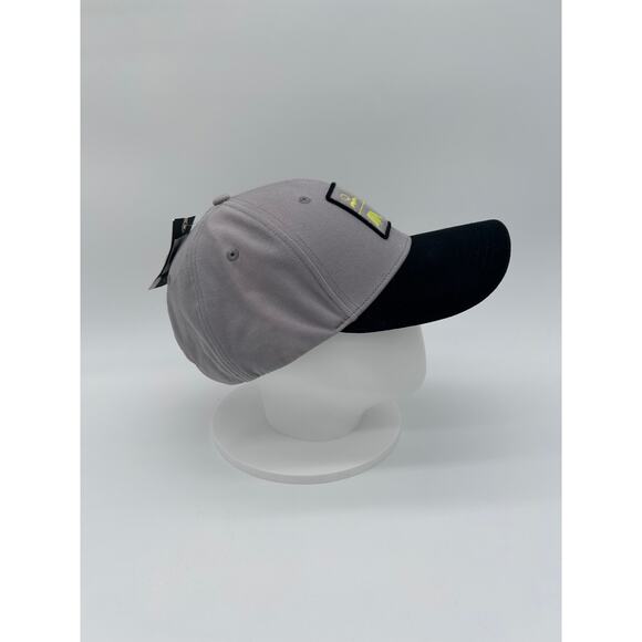 Alpine Design Strapback Hat Adjustable NWT Gray and Black With Logo - Picture 2 of 5